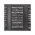 NASHVILLE TENNESSEE Bus Scroll - BRENTWOOD - Foundry