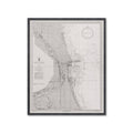 Nautical Survey Map - CHICAGO HARBOR - Foundry