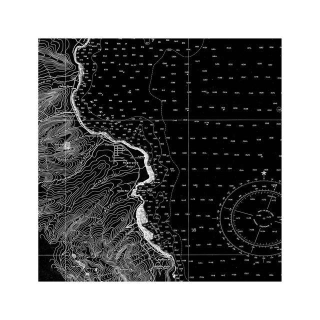 Nautical Survey Map - LAKE TAHOE - Foundry