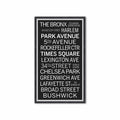 NEW YORK CITY Bus Scroll - THE BRONX - Foundry