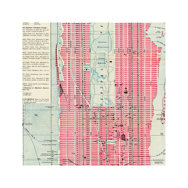 NEW YORK CITY MAP of MANHATTAN - Foundry