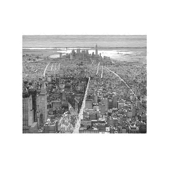 NEW YORK CITY SKYLINE Illustration - Foundry
