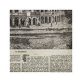 Old Italian Newspaper - ROMA ANTICA COLOSSEO, Circa 1887 - Foundry