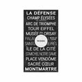 PARIS FRANCE Bus Scroll - LA DEFENSE - Foundry