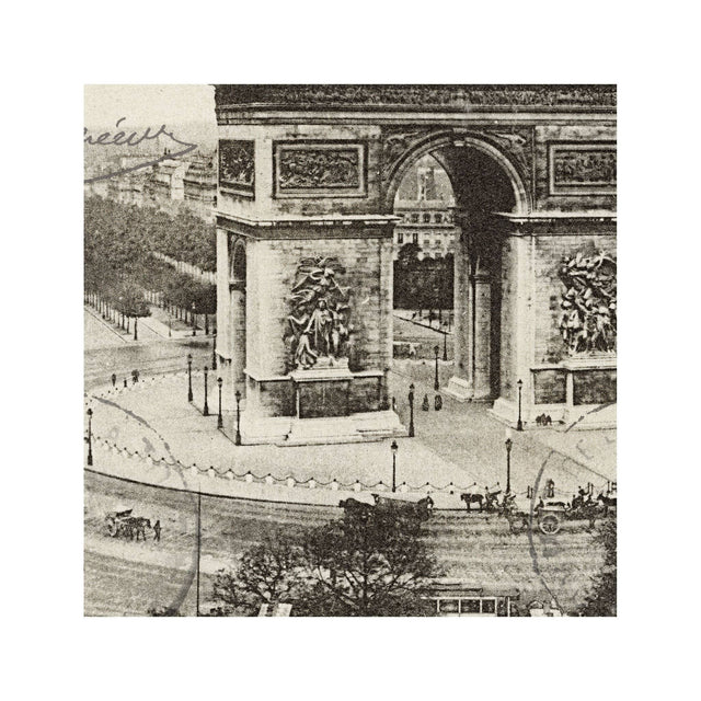PARIS - L'ARC de TRIUMPH Postcard - Foundry