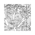PARIS Map - 9th Arrondissement - OPERA - Foundry