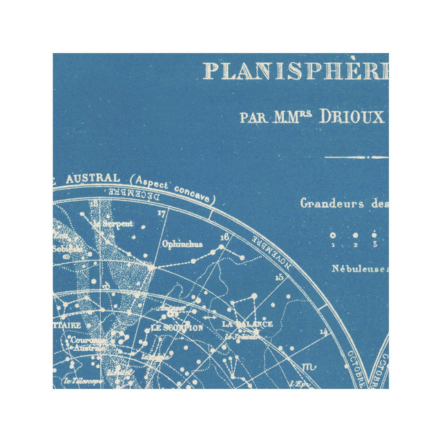 PLANISPHERE CELESTE Star Chart - Foundry