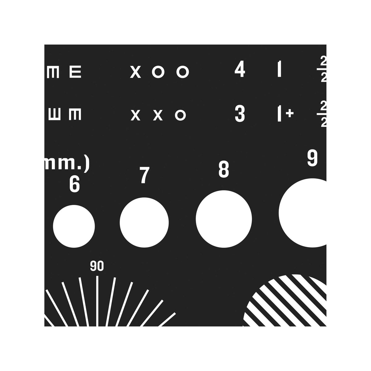 Rosenbaum Eye Chart Foundry