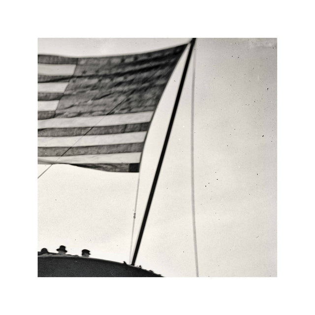 SHIP flying AMERICAN FLAG - Foundry