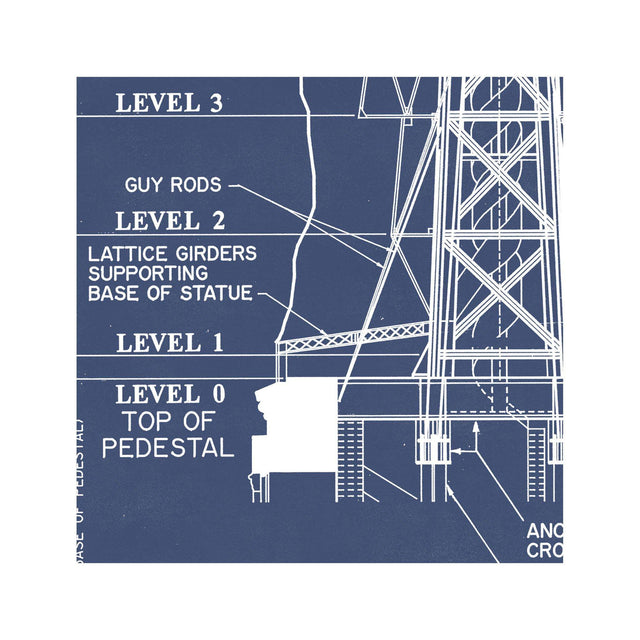 STATUE OF LIBERTY Blueprint - Foundry