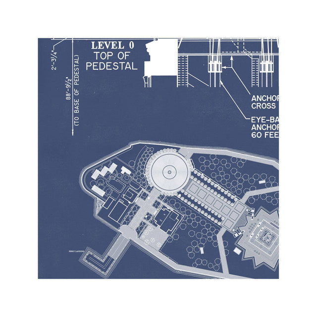 STATUE OF LIBERTY Blueprint - Foundry