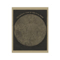 TELESCOPIC VIEWS of the MOON, Circa 1850s - The Full Moon - Foundry