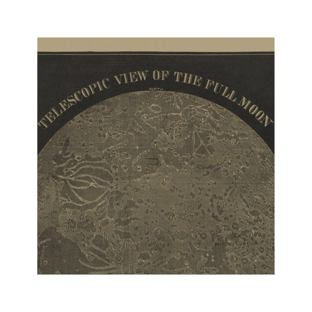 TELESCOPIC VIEWS of the MOON, Circa 1850s - The Full Moon - Foundry