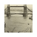 TOWER BRIDGE & TOWER of LONDON Postcard,  1945 - Foundry