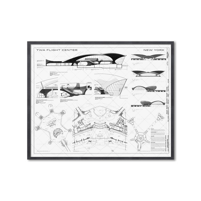 TWA FLIGHT CENTER Blueprint - Foundry