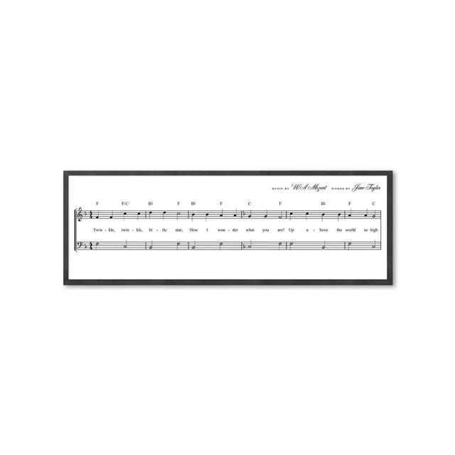 TWINKLE TWINKLE LITTLE STAR Sheet Music - Foundry