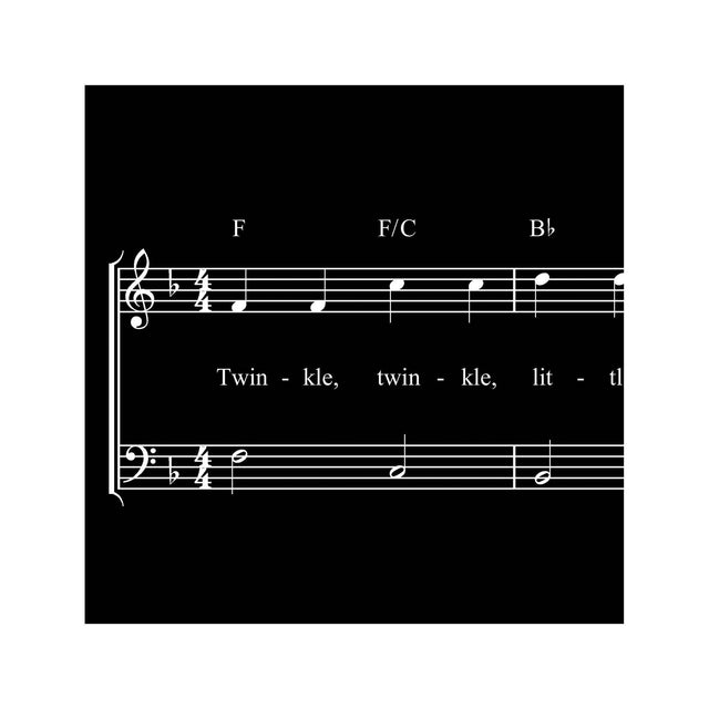TWINKLE TWINKLE LITTLE STAR Sheet Music - Foundry