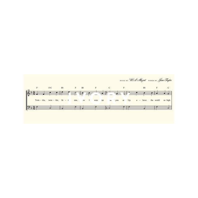 Twinkle Twinkle Little Star - Sheet Music 