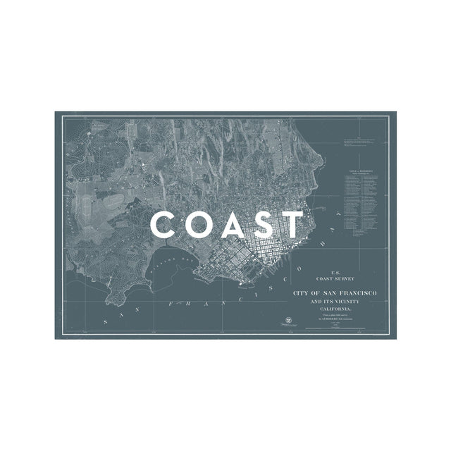 U.S. Coast Survey - SAN FRANCISCO & VICINITY - Foundry