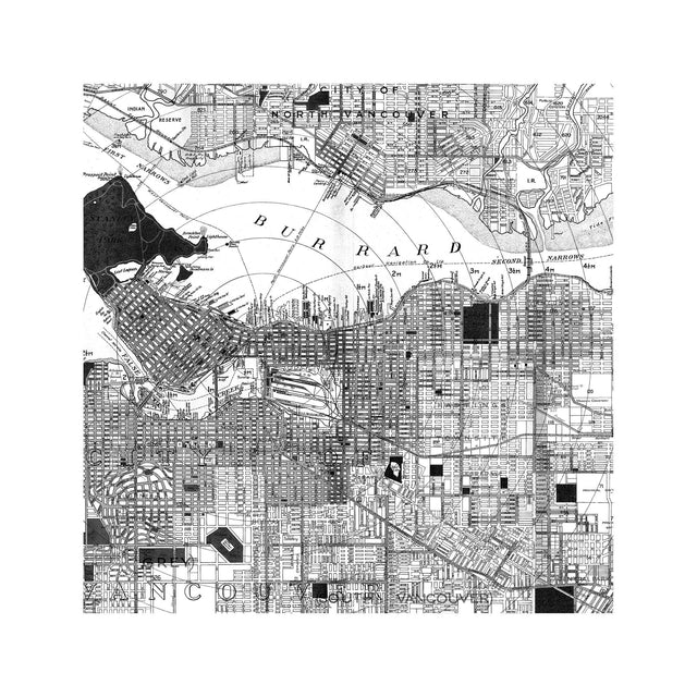 VANCOUVER Indexed Guide Map - DISTRICT - Foundry