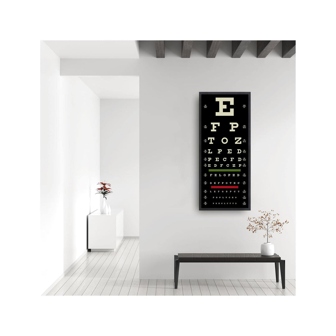 Vision Chart "Letters" – Foundry