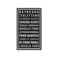 WASHINGTON DC Bus Scroll - BETHESDA - Foundry