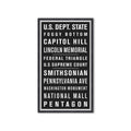 WASHINGTON DC Bus Scroll - U.S. DEPT STATE - Foundry