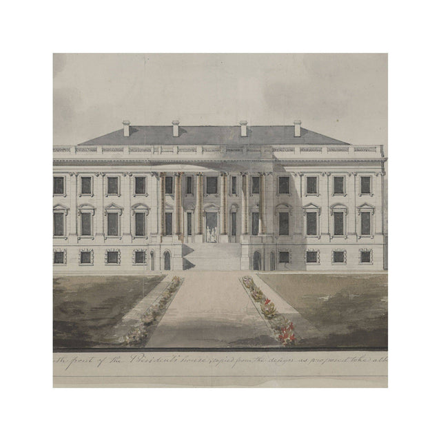 WHITE HOUSE of The United States of America Illustration - Foundry